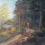175 3041 Oljemålning